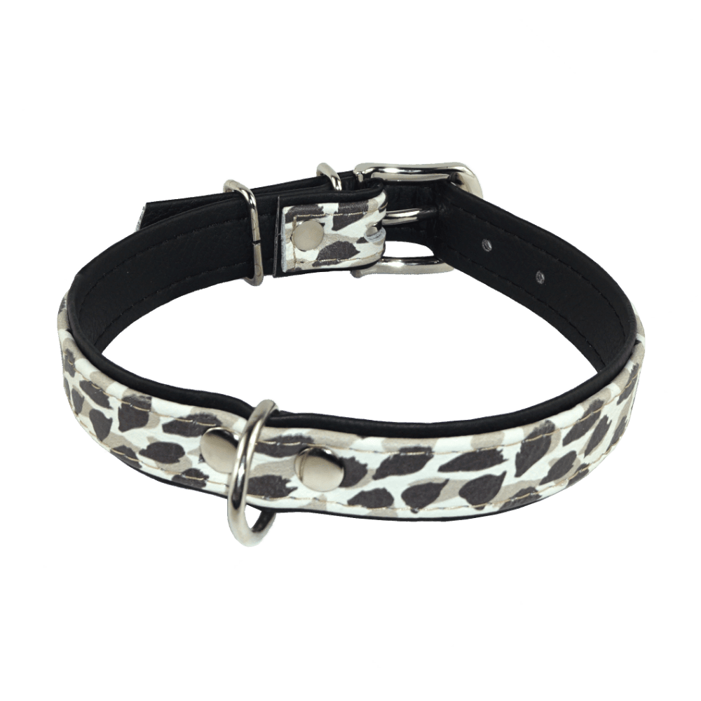 Comme Un Roi - Collier Cuir Jungle pour Chien