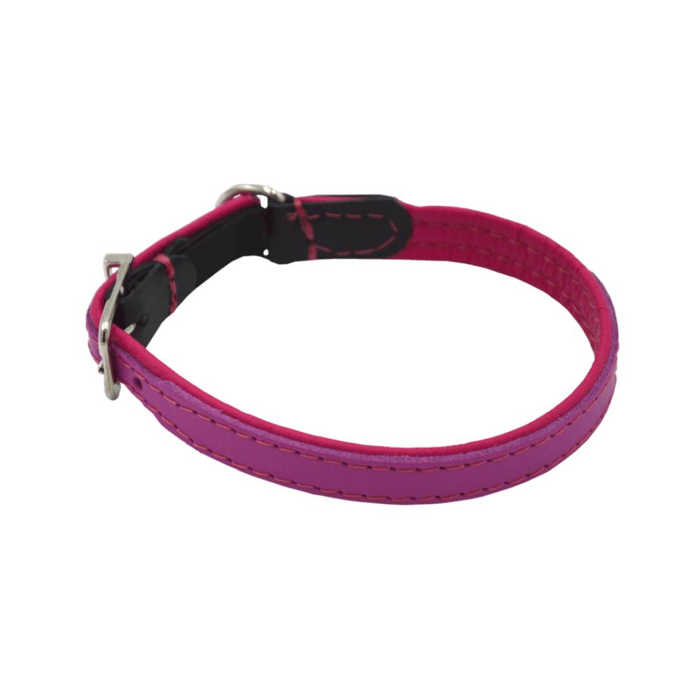 Comme Un Roi - Collier Cuir So Funky Rose pour Chat - TU