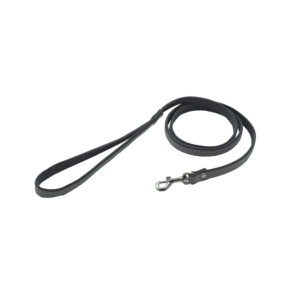 Comme Un Roi - Laisse Cuir So Nature Gris pour Chien - TU