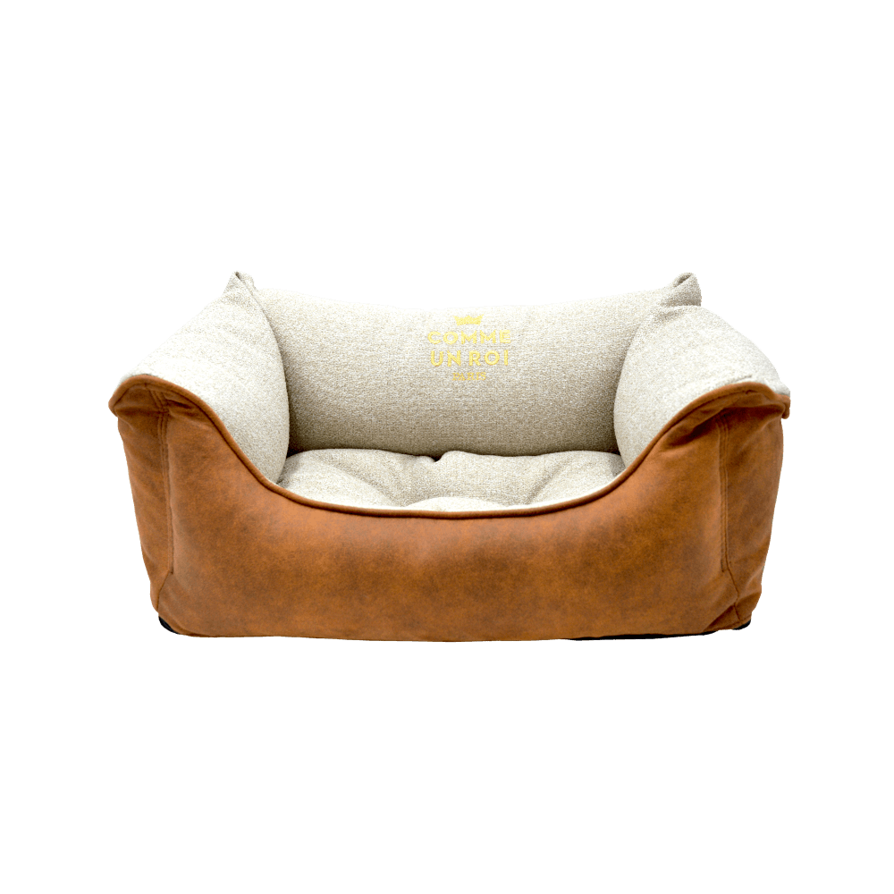 Comme Un Roi - Panier Douillet So Chic Caramel pour Chien et Chat