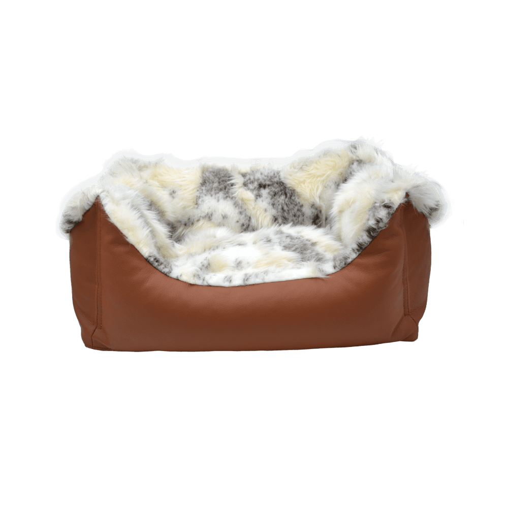 Comme Un Roi - Panier Fourrure Beige So Nature pour chien et chat