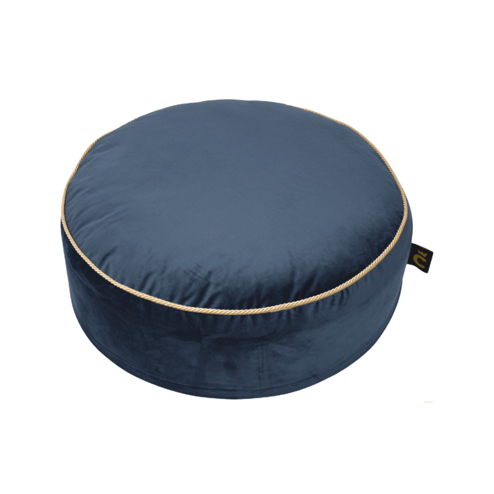 Comme Un Roi - Pouf Palace Bleu pour chien et chat