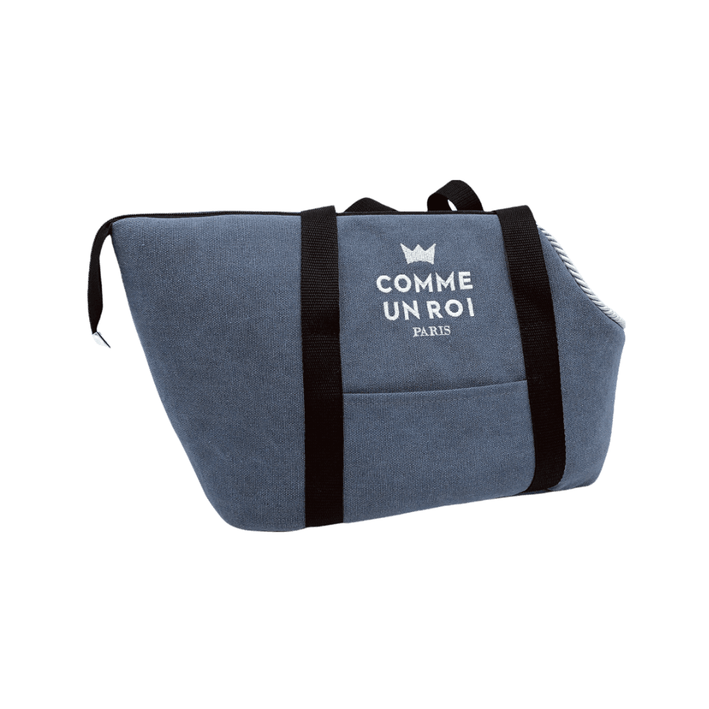 Comme Un Roi - Sac de Transport City Denim pour Chien et Chat