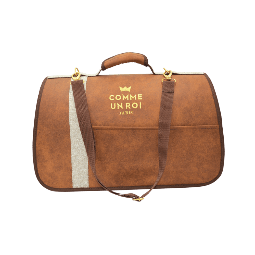 Comme Un Roi - Sac de Transport Niche So Chic Caramel pour Chien et Chat