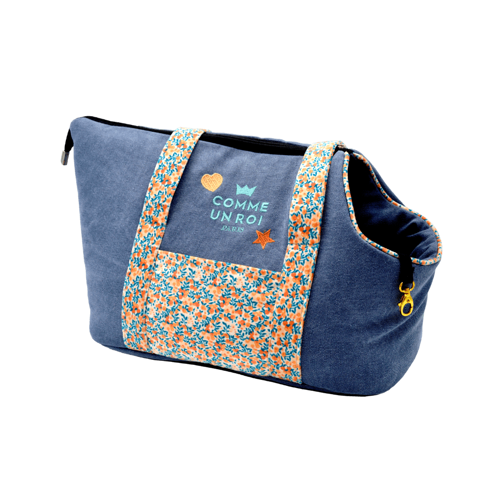 Comme Un Roi - Sac de Transport So Tendry Denim pour Chien et Chat