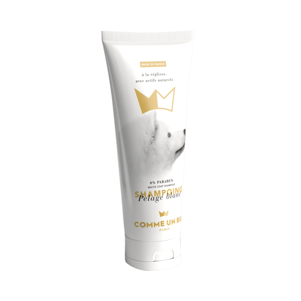 Comme Un Roi - Shampoing Pelage Blanc 250 ml