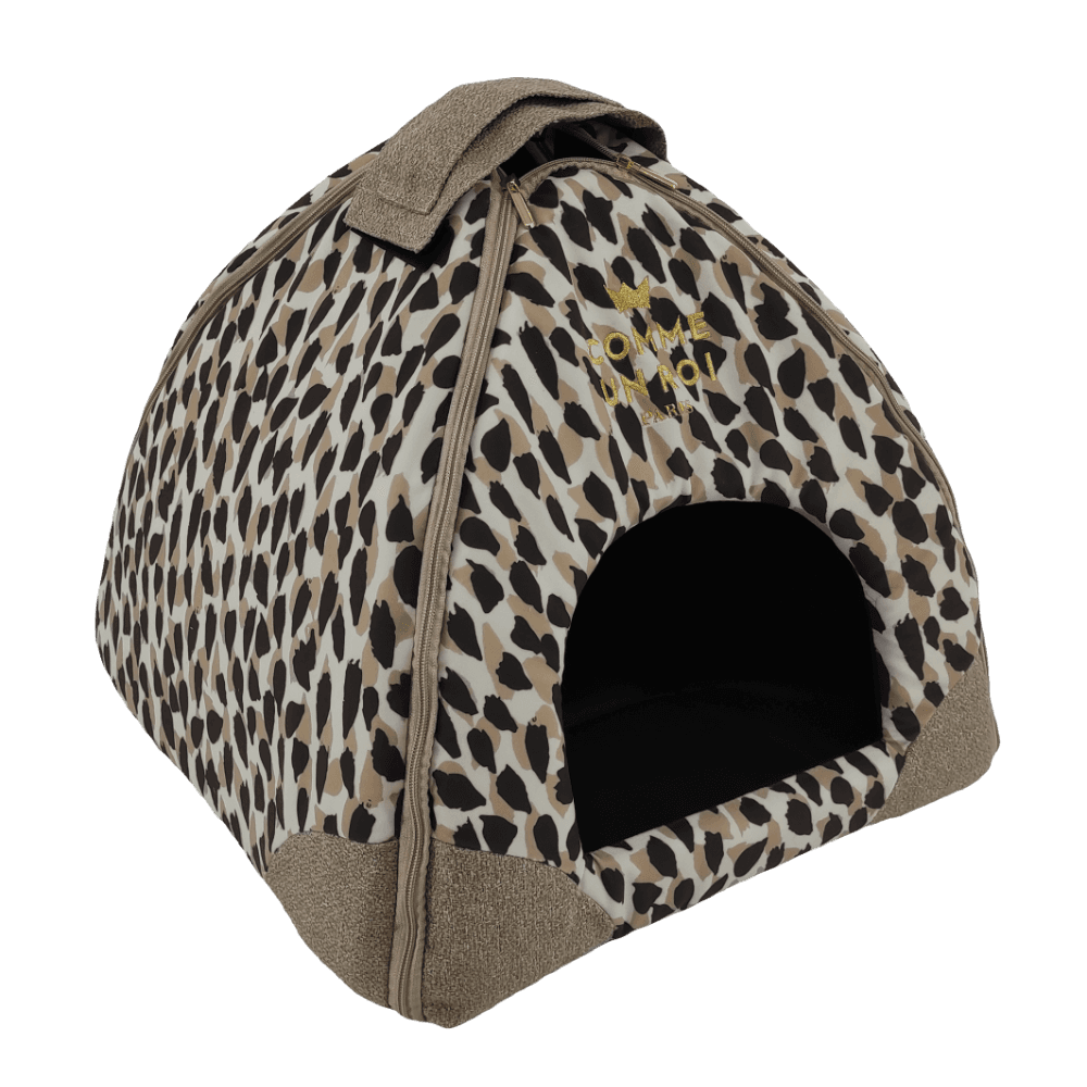 Comme Un Roi - Tipi Jungle pour Chien et Chat