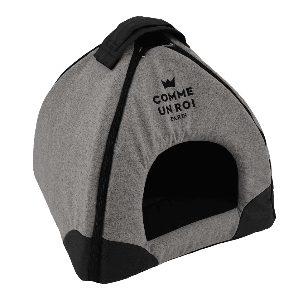 Comme Un Roi - Tipi So Nature Gris pour Chien et Chat