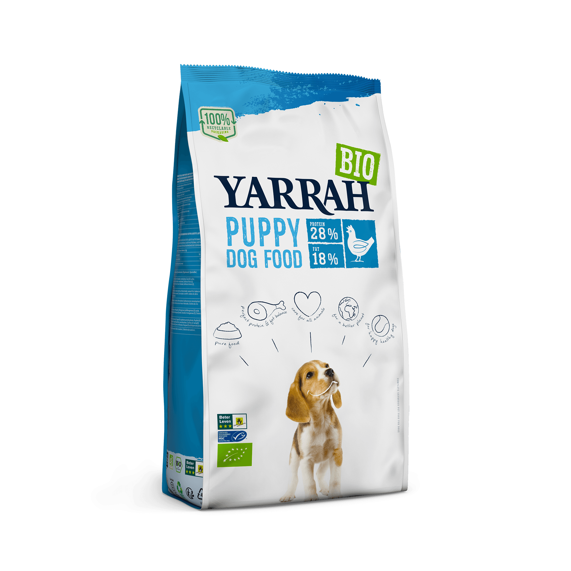 Yarrah - Croquettes Bio Poulet Chiot