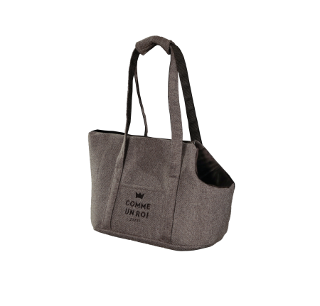 Comme Un Roi - Sac de Transport Flanelle pour Chien et Chat