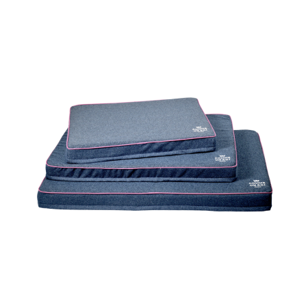 Comme Un Roi - Matelas So Chic Bleu Prusse pour chien et chat