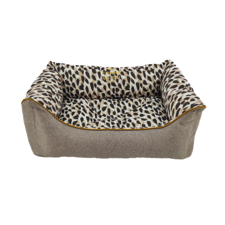 Comme Un Roi - Panier Douillet Jungle pour Chien et Chat