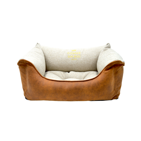 Comme Un Roi - Panier Douillet So Chic Caramel pour Chien et Chat