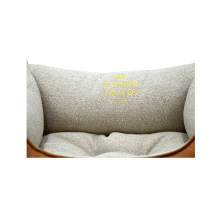 Comme Un Roi - Panier Douillet So Chic Caramel pour Chien et Chat