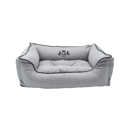 Comme Un Roi - Panier Douillet So Nature Gris pour Chien et Chat
