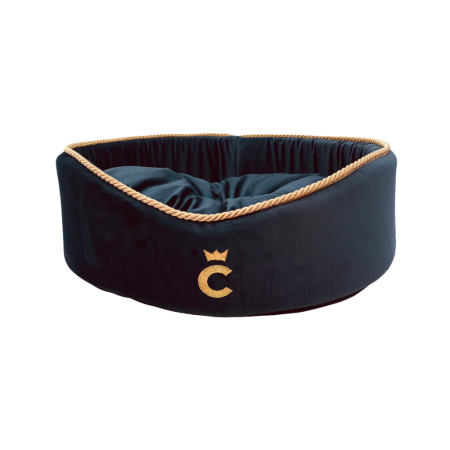 Comme Un Roi - Panier Palace Bleu pour chien et chat