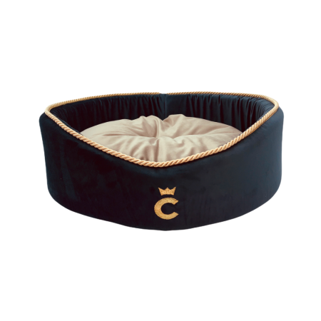 Comme Un Roi - Panier Palace Bleu pour chien et chat