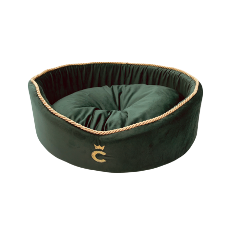Comme Un Roi - Panier Palace Vert pour chien et chat