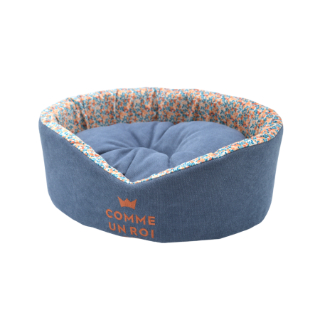 Comme Un Roi - Panier So Trendy Denim pour Chien et Chat