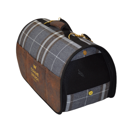 Comme Un Roi - Sac de Transport Niche Highlands pour Chien et Chat