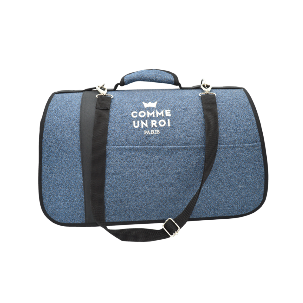 Comme Un Roi - Sac de Transport Niche So Chic Noir pour Chien et Chat