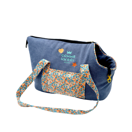 Comme Un Roi - Sac de Transport So Tendry Denim pour Chien et Chat
