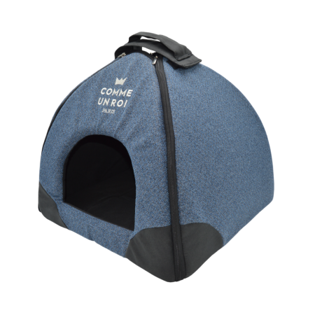 Comme Un Roi - Tipi So Chic Bleu Prusse pour Chien et Chat