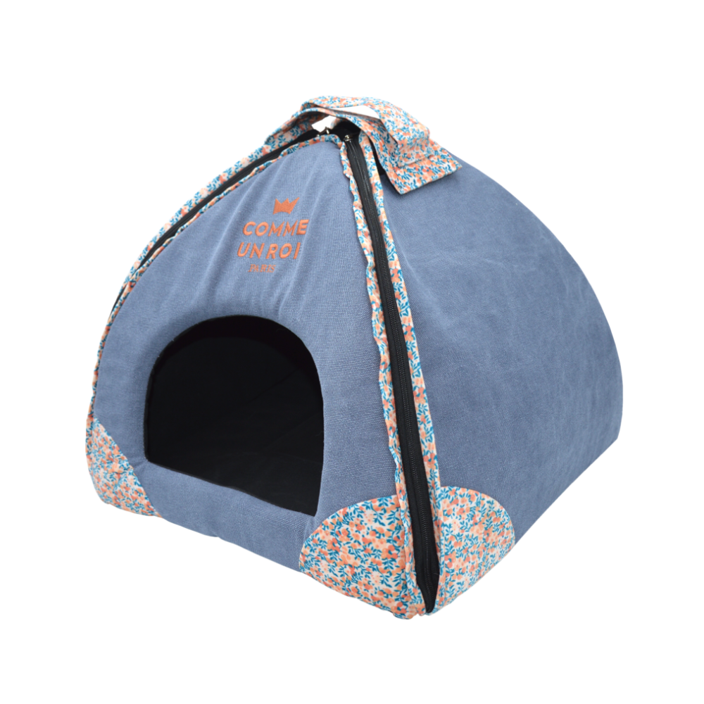 Tente tipi animaux bleu clair –